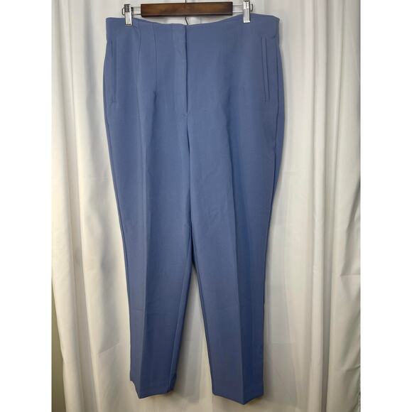 Nine West powder blue slacks trousers pants size 16 powder blue high waist - Picture 11 of 16